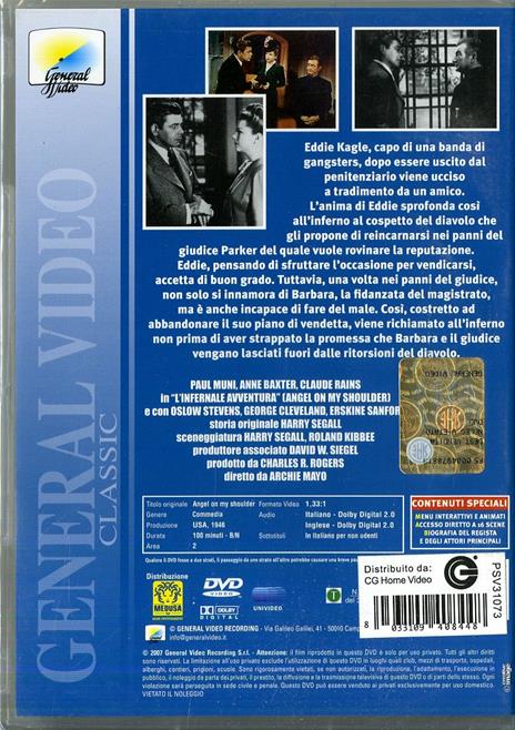 L' infernale avventura di Archie Mayo - DVD - 2