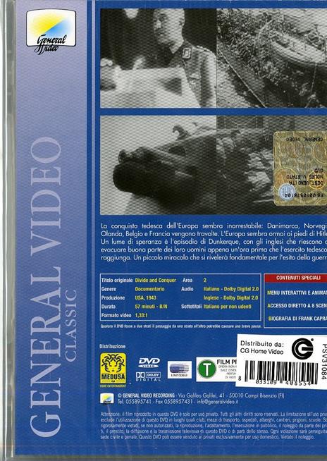L' offensiva tedesca di Frank Capra,Anatole Litvak - DVD - 2