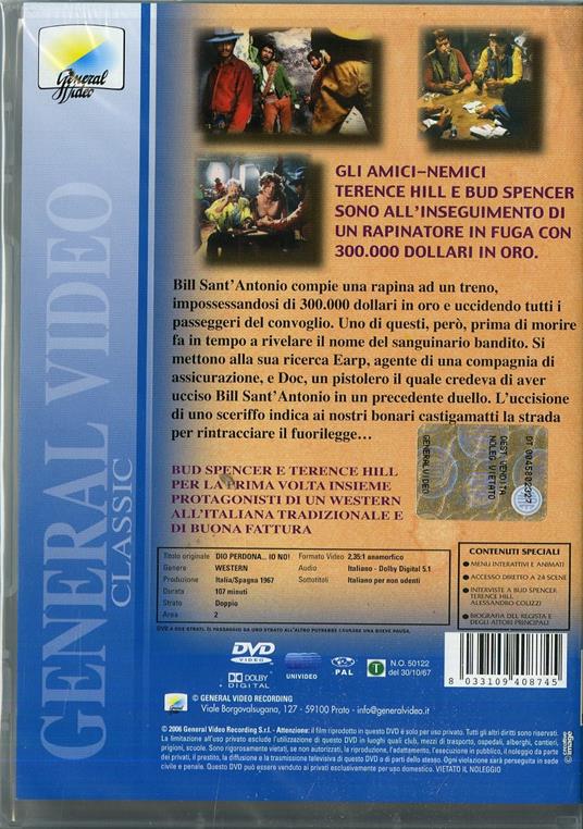 Dio perdona... io no di Giuseppe Colizzi - DVD - 2
