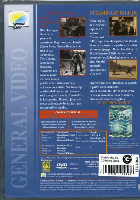 Buster Keaton Collection (2 DVD) di Clyde Bruckman,Buster Keaton,Charles F. Reisner - 2