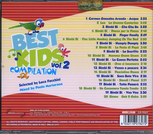 Best Kids Compilation - CD Audio - 2