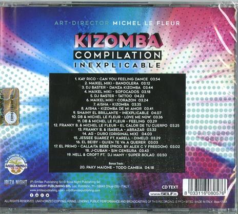 Kizomba Compilation - CD Audio - 2