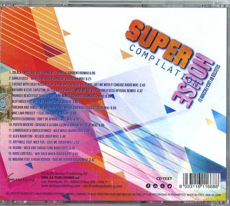 Super House Compilation - CD Audio - 2