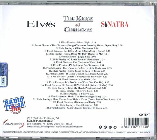 The Kings of Christmas - CD Audio di Elvis Presley,Frank Sinatra - 2