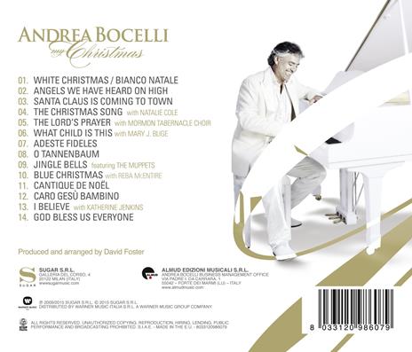 My Christmas (Remastered) - CD Audio di Andrea Bocelli - 2
