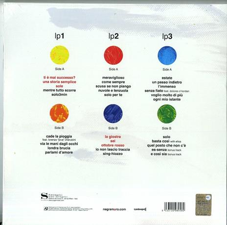 Una storia semplice (180 gr.) - Vinile LP di Negramaro - 2