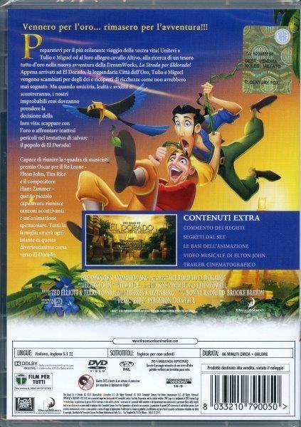 La strada per El Dorado di Will Finn,Eric Bergeron - DVD - 2