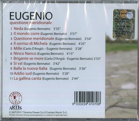 Questione meridionale ( + Booklet) - CD Audio di Eugenio Bennato - 2
