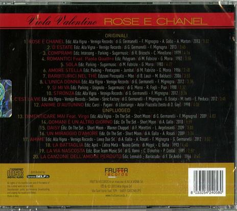 Rose e Chanel - CD Audio di Viola Valentino - 2