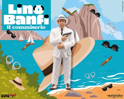 Lino Banfi Il Commiserio Cinemini Pvc Mini Figura Infinite Statue