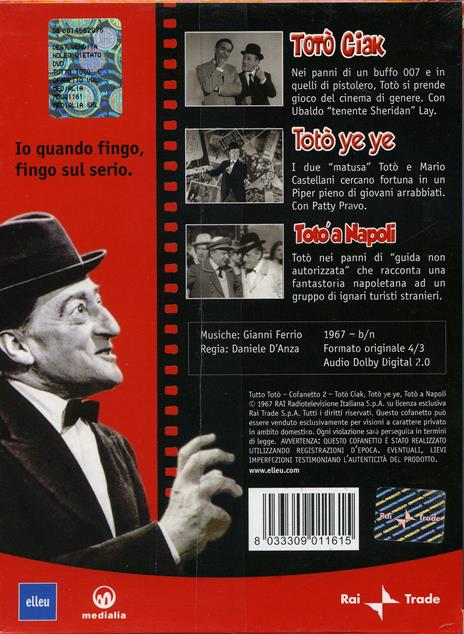 Tutto Totò. Vol. 2 (3 DVD) di Daniele D'Anza - 2