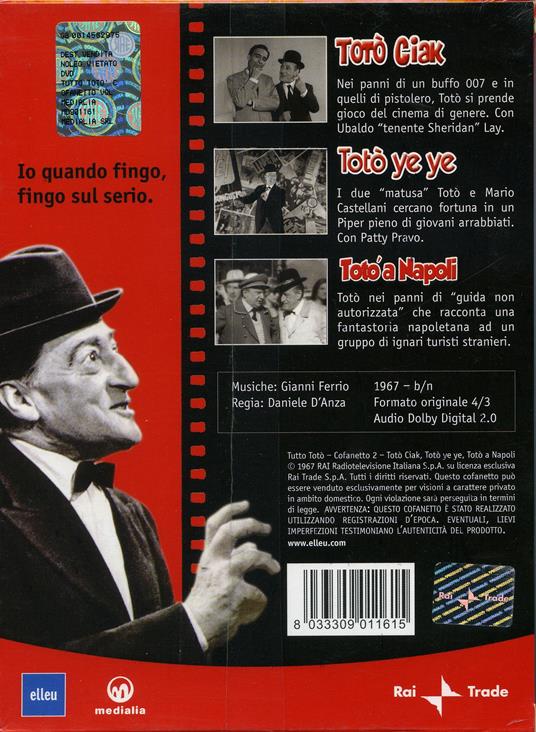 Tutto Totò. Vol. 2 (3 DVD) di Daniele D'Anza - 2