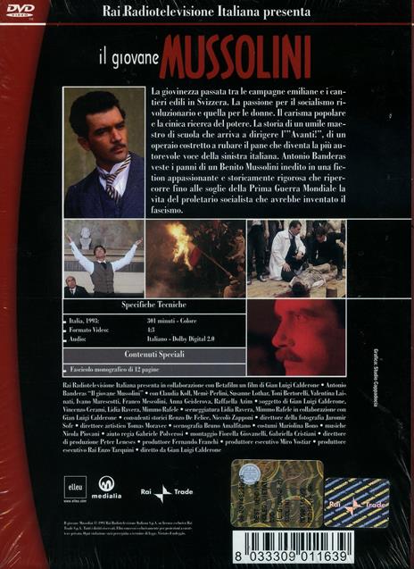 Il giovane Mussolini (3 DVD) di Gianluigi Calderone - DVD - 2