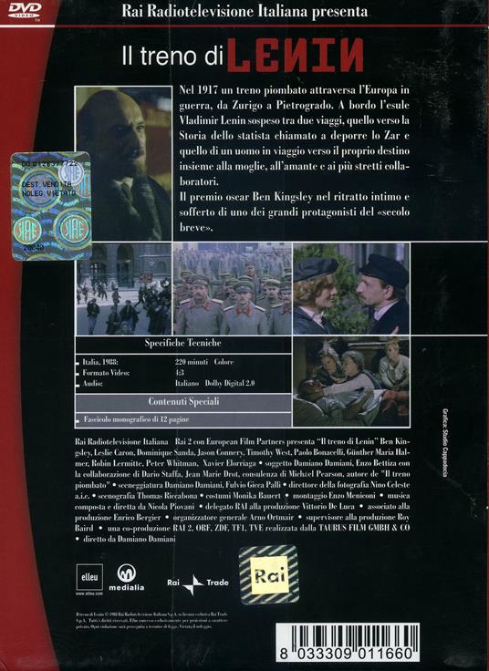 Il treno di Lenin (2 DVD) di Damiano Damiani - DVD - 2