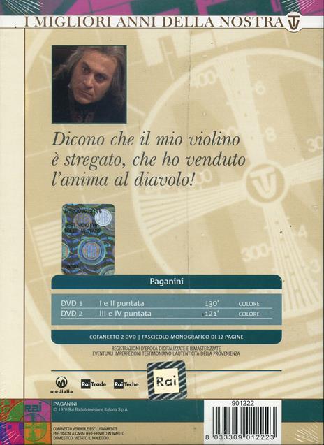 Paganini (2 DVD) di Dante Guardamagna - DVD - 2