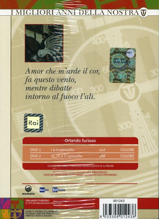 Orlando furioso (2 DVD) di Luca Ronconi - DVD - 2
