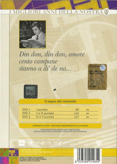 Il segno del comando (3 DVD) di Daniele D'Anza - DVD - 2