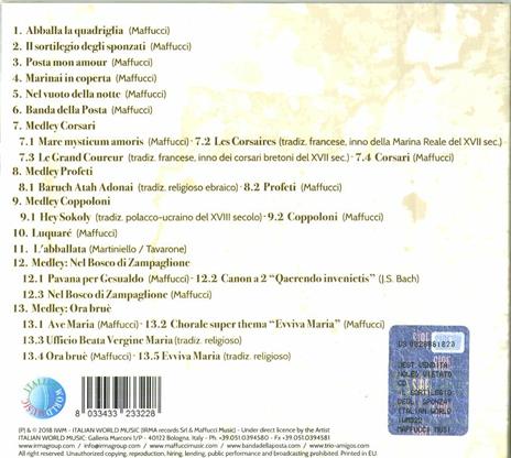 Il sortilegio degli sponzati - CD Audio di La Banda della Posta - 2