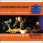 I Remember Palladio - CD Audio di Giuliano Perin