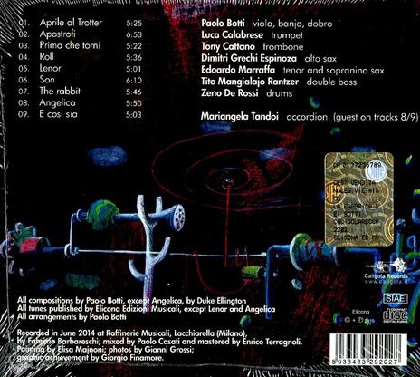 La fabbrica dei botti - CD Audio di Paolo Botti - 2