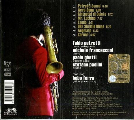 Petretti Sound (feat. Bebo Ferra) - CD Audio di Fabio Petretti - 2