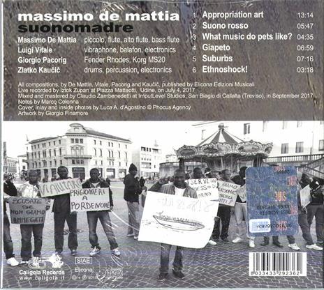 Ethnoshock! - CD Audio di Massimo De Mattia - 2