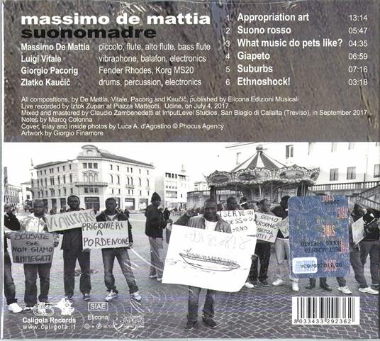 Ethnoshock! - CD Audio di Massimo De Mattia - 2