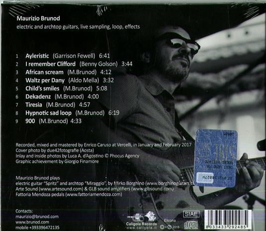 African Scream - CD Audio di Maurizio Brunod - 2