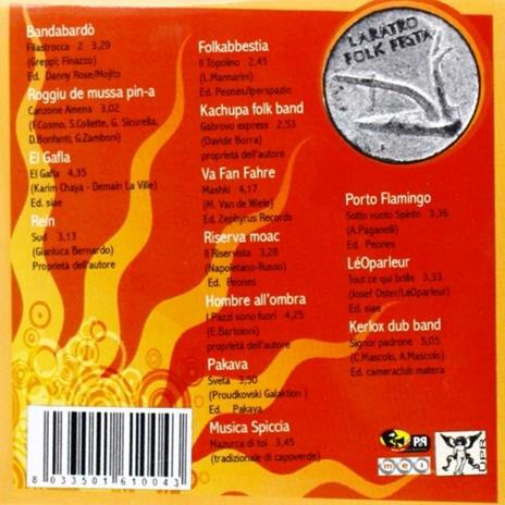 Laratro Folk Festa 2008 - CD Audio - 2