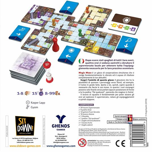 Magic Maze. Gioco da tavolo - 2