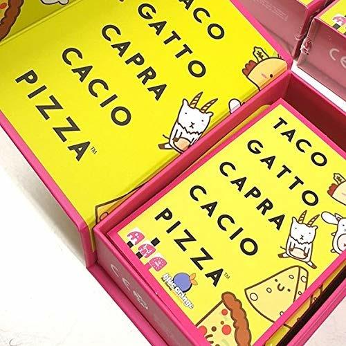 Taco Gatto Capra Cacio Pizza. Gioco da tavolo - 6