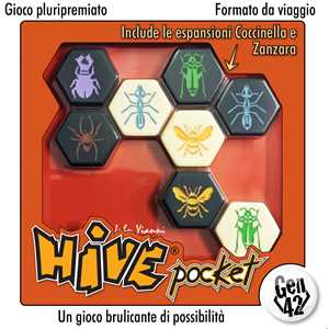Giocattolo Hive Pocket. Gioco da tavolo Ghenos Games
