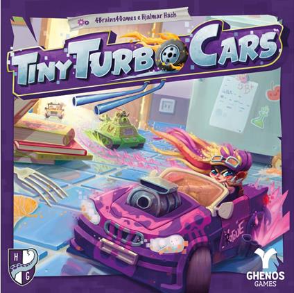 Tiny Turbo Cars. Gioco da tavolo