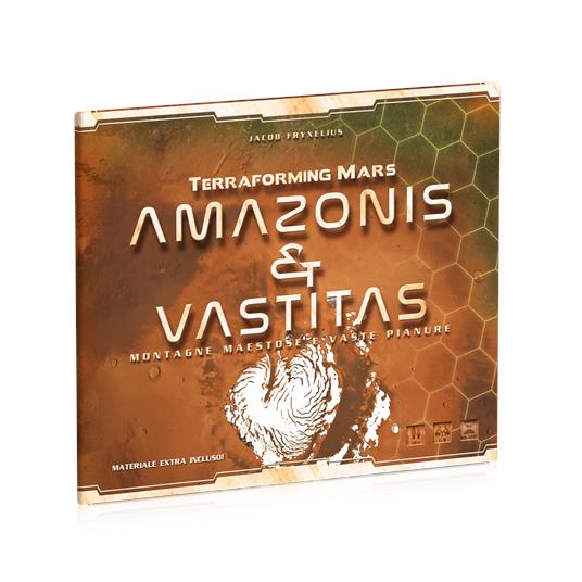 Terraforming Mars. Espansione Amazonis & Vastitas. Gioco da tavolo