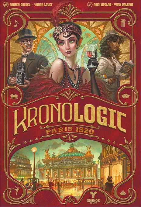 Kronologic. Paris 1920. Gioco da tavolo - 2