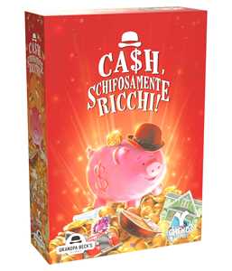 Giocattolo CA$H - Schifosamente Ricchi. Gioco da tavolo dV Giochi