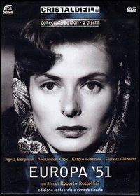Europa '51 (2 DVD)<span>.</span> Collector's Edition di Roberto Rossellini - DVD