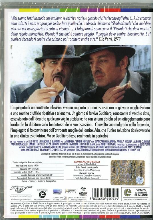 Buone notizie di Elio Petri - DVD - 2