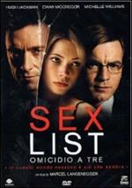 Sex List. Omicidio a tre