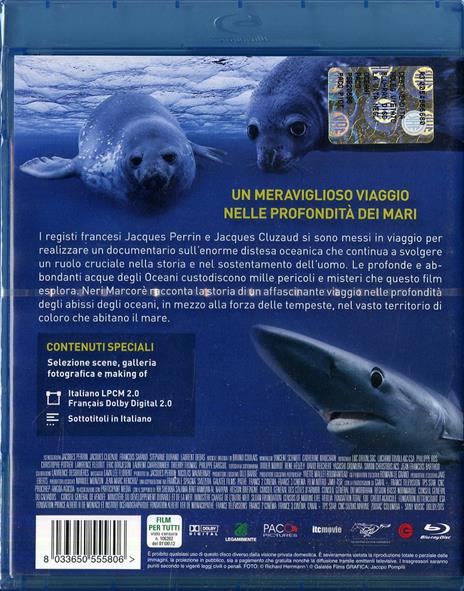 La vita negli oceani di Jacques Cluzaud,Jacques Perrin - Blu-ray - 2