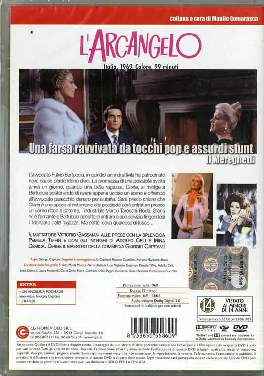 L' arcangelo di Giorgio Capitani - DVD - 2