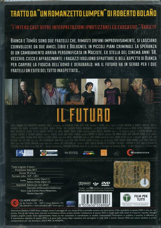 Il futuro di Alicia Scherson - DVD - 2
