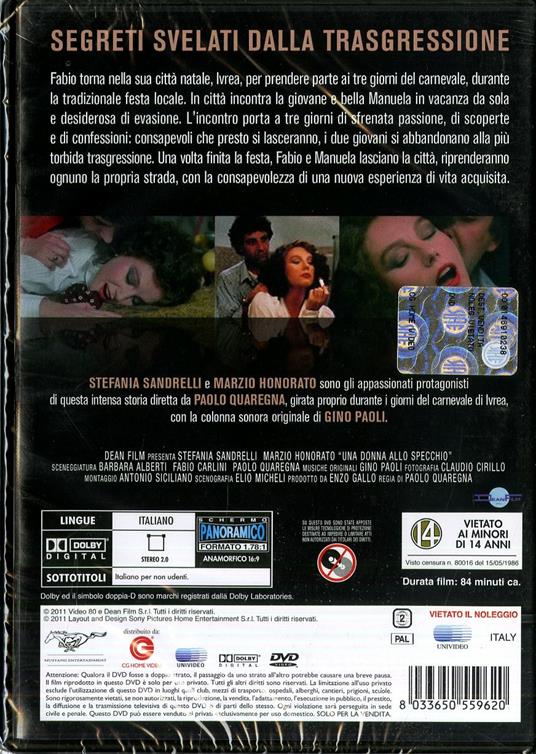 Una donna allo specchio di Paolo Quaregna - DVD - 2