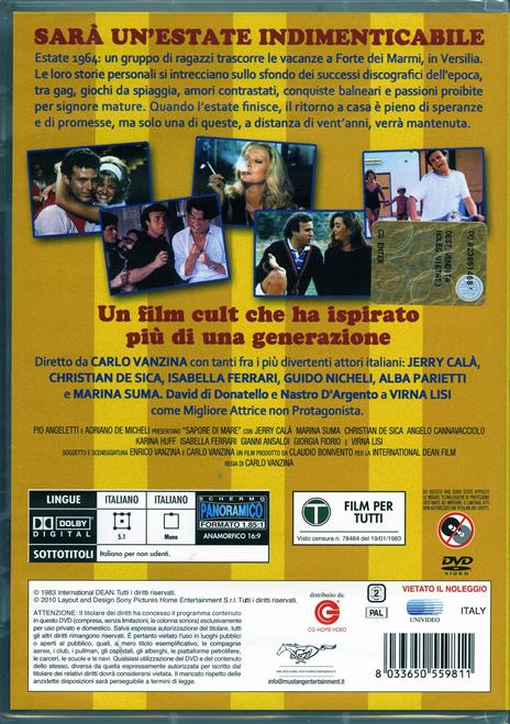 Sapore di mare di Carlo Vanzina - DVD - 2