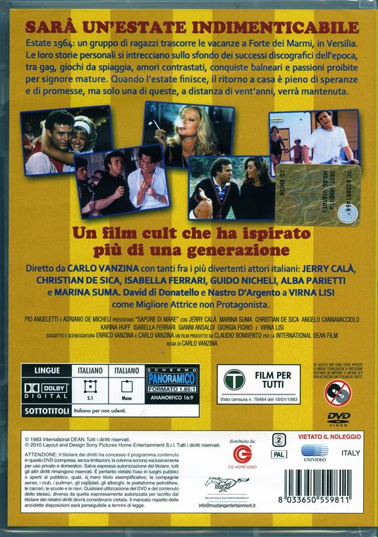 Sapore di mare di Carlo Vanzina - DVD - 2