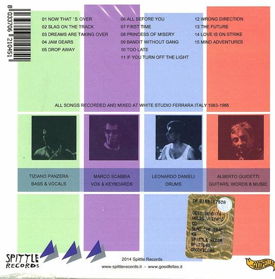 Slag on the Tracks - CD Audio di Plastic Trash - 2