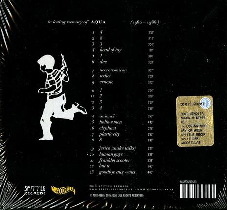 In Loving Memory of Aqua 1982-1988 - CD Audio di Aqua - 2