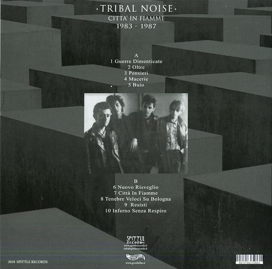 Città in fiamme 1983-1987 - Vinile LP + CD Audio di Tribal Noise - 2