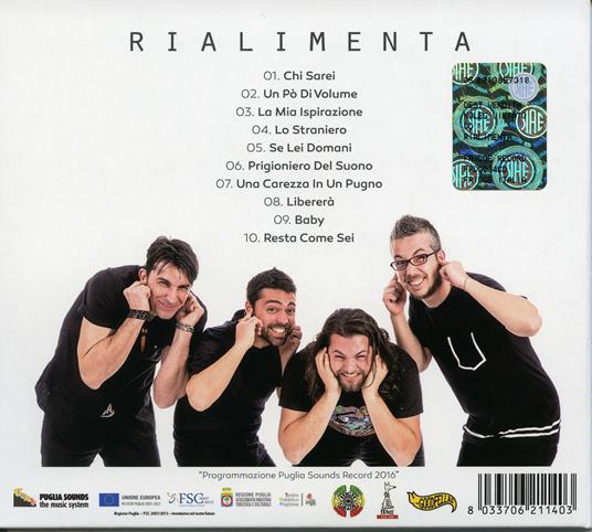 Rialimenta - CD Audio di Chop Chop Band - 2