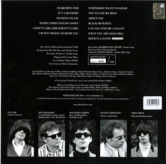 Faces - Vinile LP di Sick Rose - 2